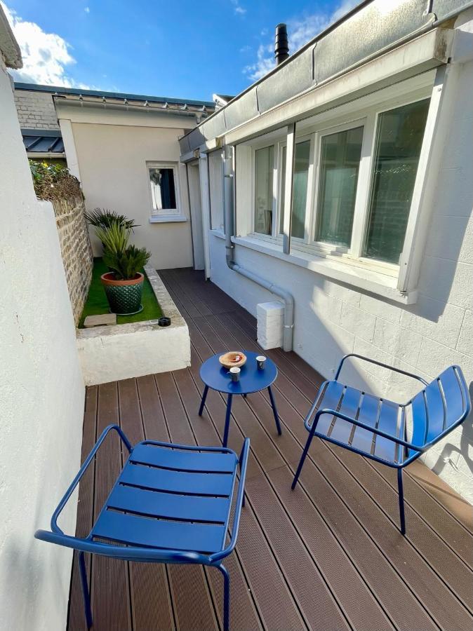Soleil Levant - T2 Avec Terrasse Proche Gare Amiens Exteriör bild