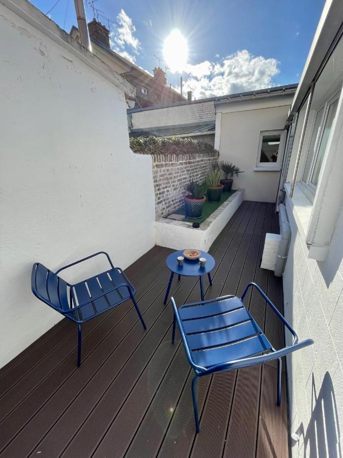 Soleil Levant - T2 Avec Terrasse Proche Gare Amiens Exteriör bild