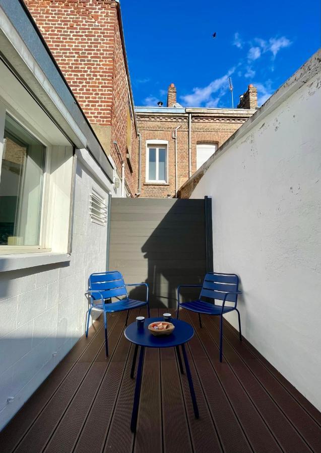 Soleil Levant - T2 Avec Terrasse Proche Gare Amiens Exteriör bild
